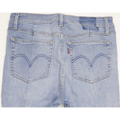 Levi's Altered 721 High Rise Blue Skinny Stretch Jeans High Waisted W31 L27