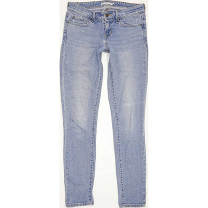 Levi's 711 Women Blue Skinny Slim Stretch Jeans W26 L30