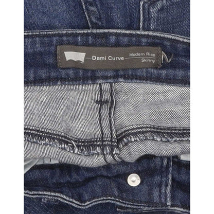 Levi's Demi Curve Women Blue Skinny Slim Jeans W26 L30