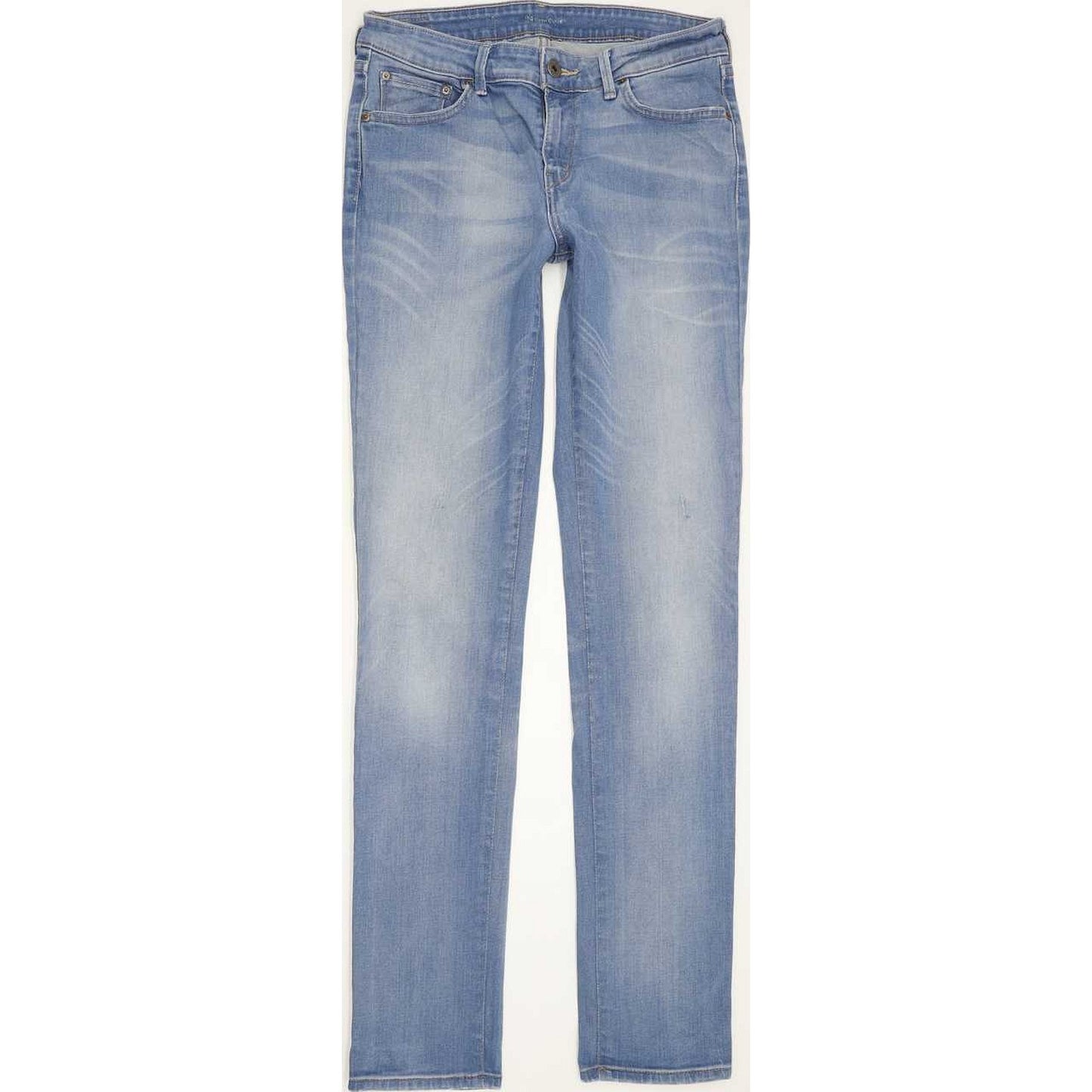 Levi's Demi Curve Women Blue Straight Regular Stretch Jeans W29 L33