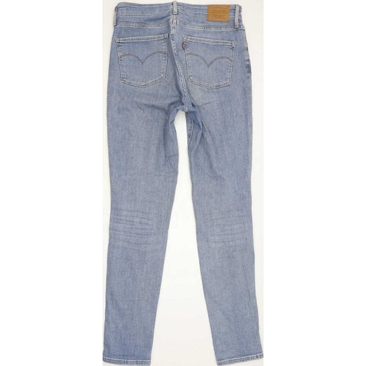 Levi's 721 High Rise Blue Skinny Stretch Jeans High Waisted W29 L30