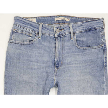 Levi's 721 High Rise Blue Skinny Stretch Jeans High Waisted W29 L30