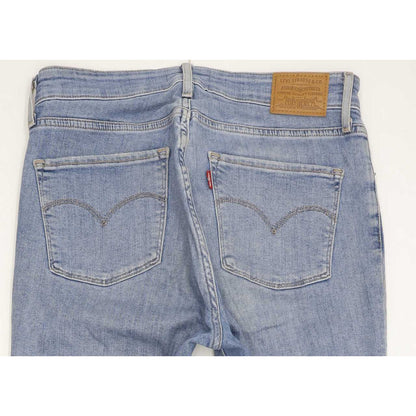 Levi's 721 High Rise Blue Skinny Stretch Jeans High Waisted W29 L30