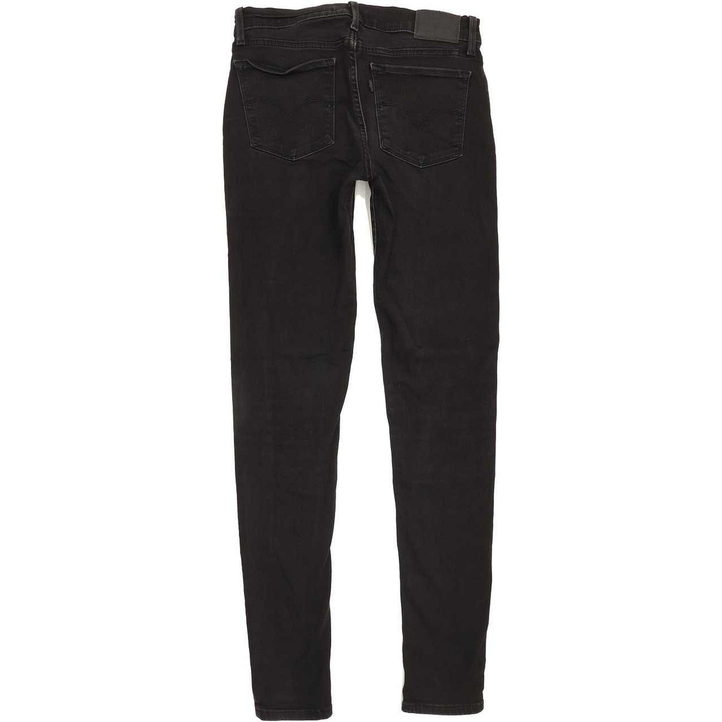 Levi's 710 Super Women Black Skinny Slim Stretch Jeans W29 L31