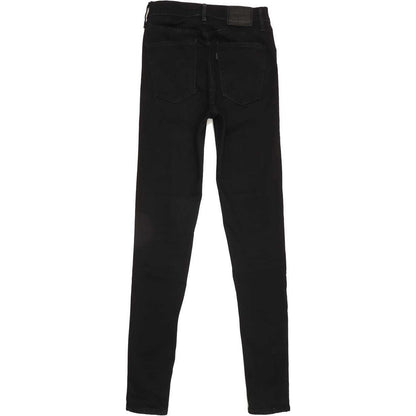Levi's Mile High Rise Black Skinny Jeans High Waisted W27 L32