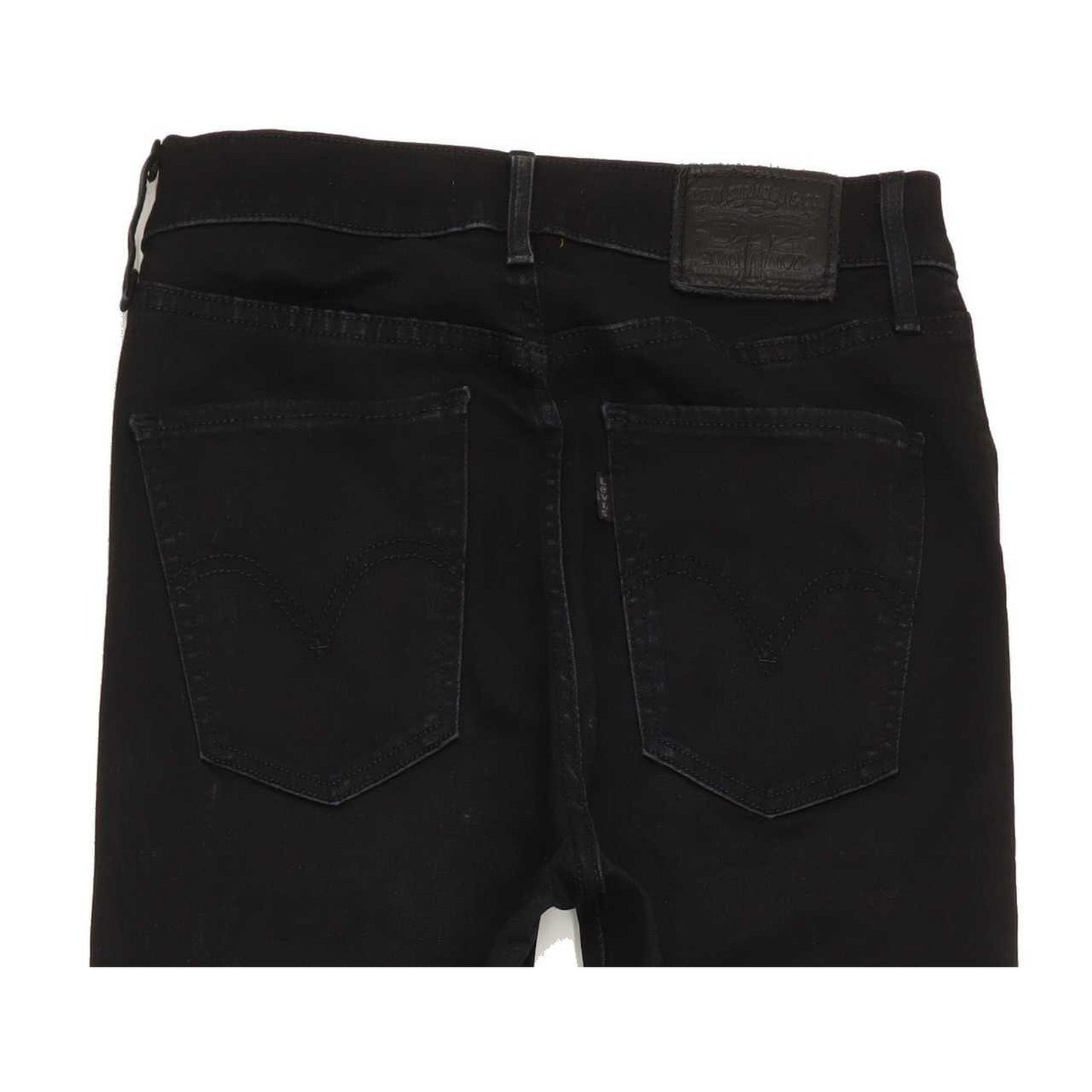 Levi's Mile High Rise Black Skinny Jeans High Waisted W27 L32