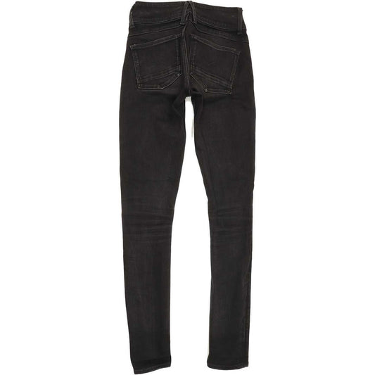 G-Star Lynn d-Mid Super Women Black Skinny Slim Stretch Jeans W24 L29