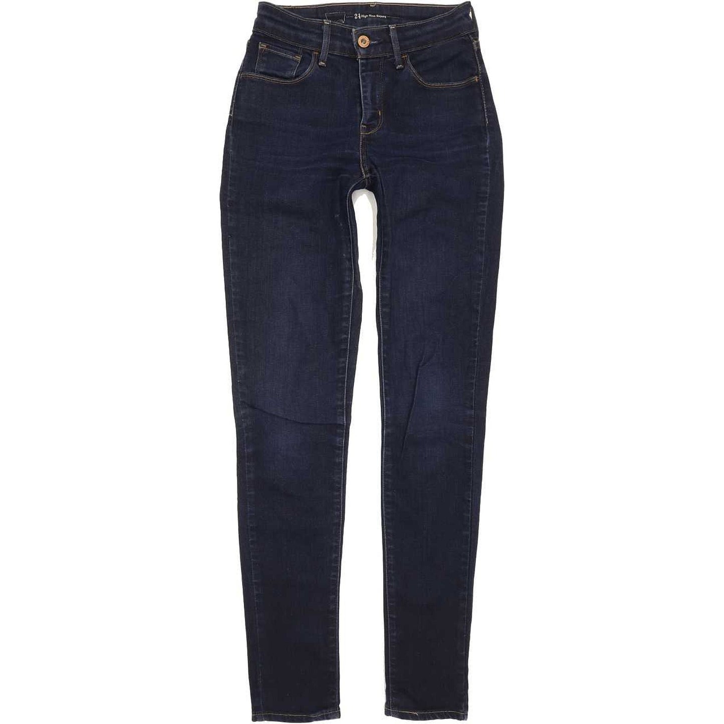 Levi's High Rise Women Blue Skinny Stretch Jeans W24 L30