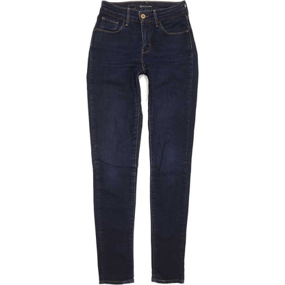 Levi's High Rise Women Blue Skinny Stretch Jeans W24 L30