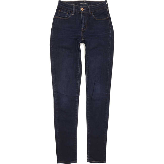 Levi's High Rise Women Blue Skinny Stretch Jeans W24 L30