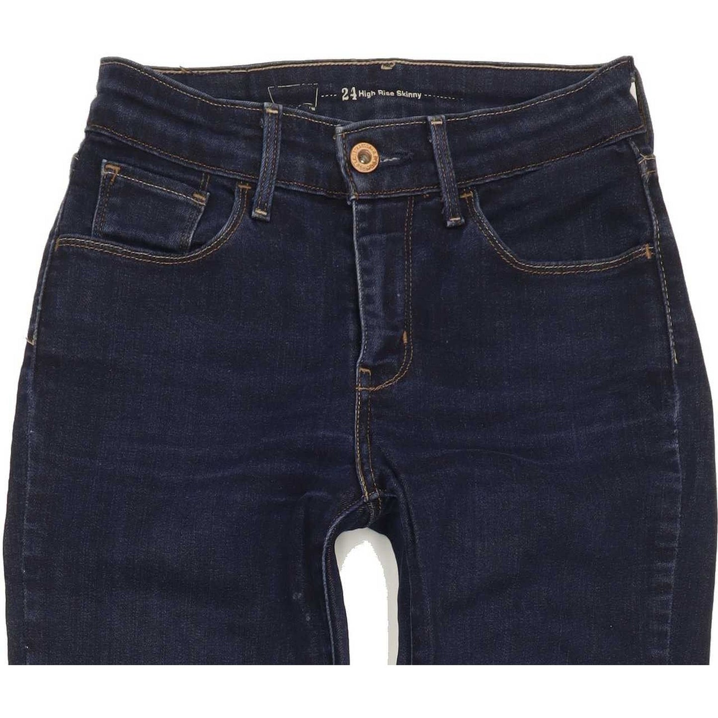 Levi's High Rise Women Blue Skinny Stretch Jeans W24 L30