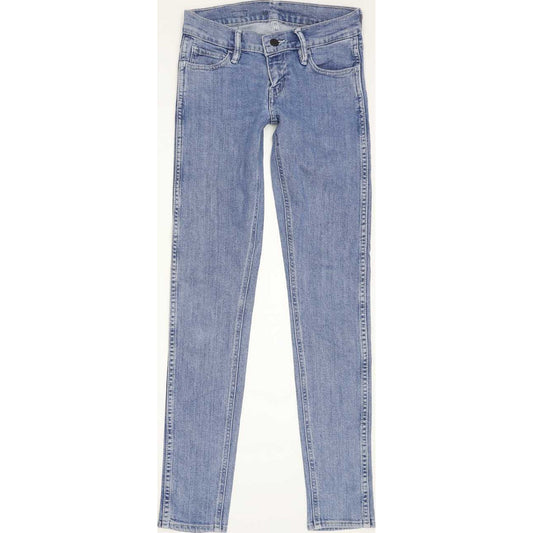Levi's Women Blue Skinny Slim Stretch Jeans W25 L30