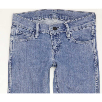 Levi's Women Blue Skinny Slim Stretch Jeans W25 L30