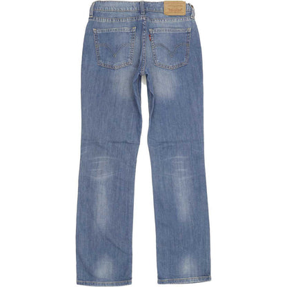 Levi's 528 Women Blue Straight Slim Stretch Jeans W28 L29