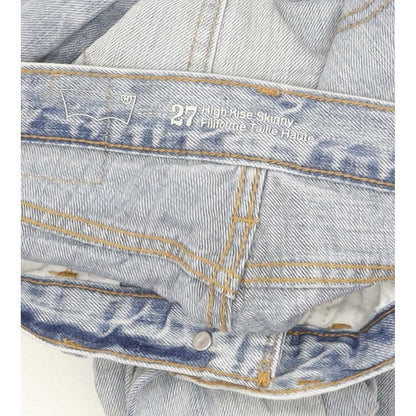 Levi's High Rise Women Blue Skinny Jeans W27 L30