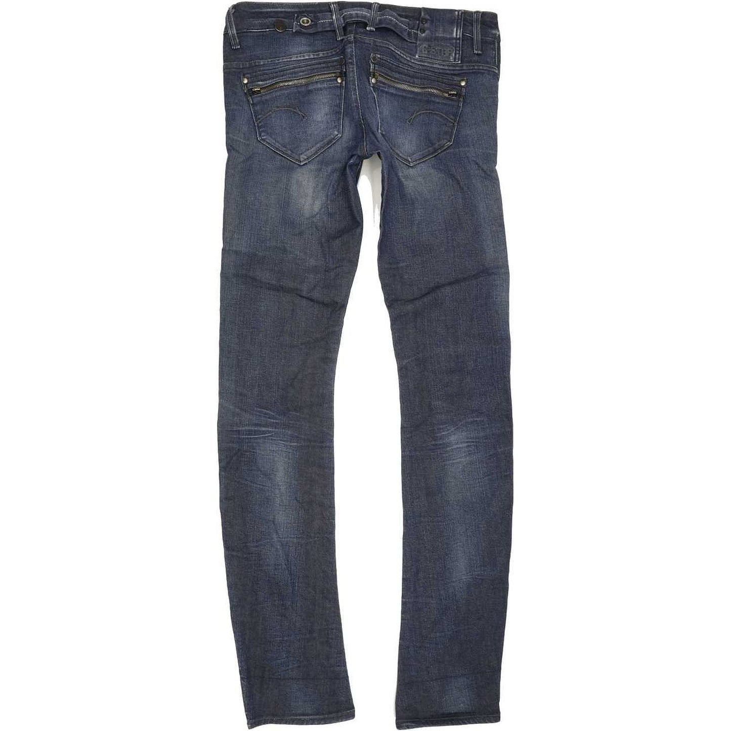 G-Star Corvet Women Blue Skinny Slim Stretch Jeans W28 L34