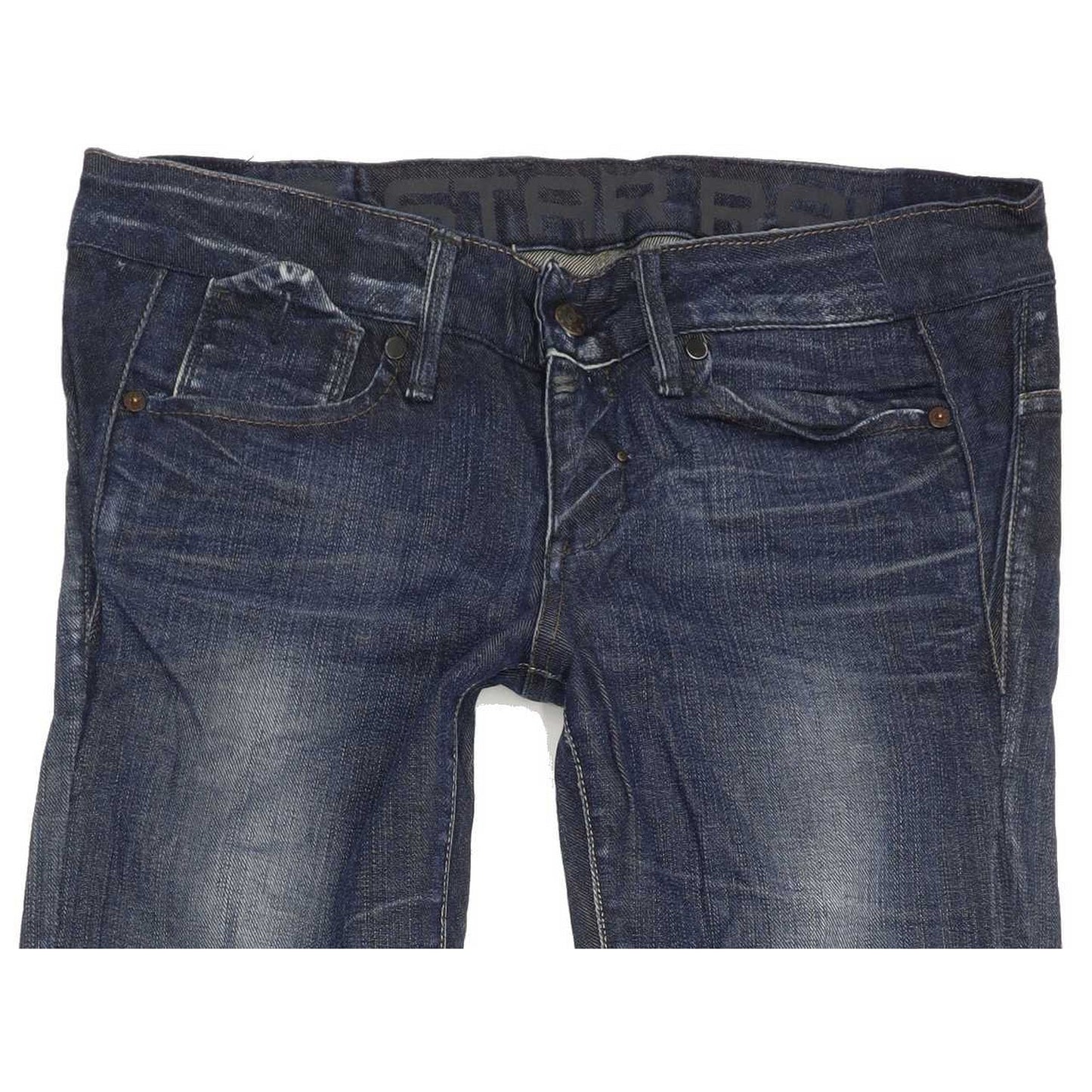 G-Star Corvet Women Blue Skinny Slim Stretch Jeans W28 L34