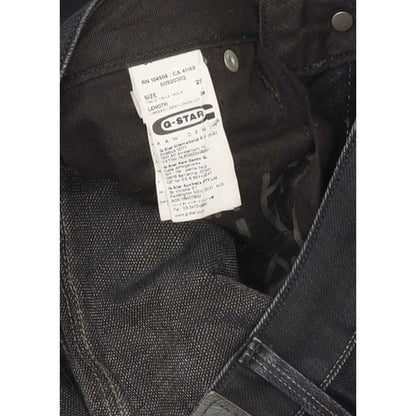 G-Star Elwood Heritage Women Navy Tapered Slim Stretch Jeans W27 L33
