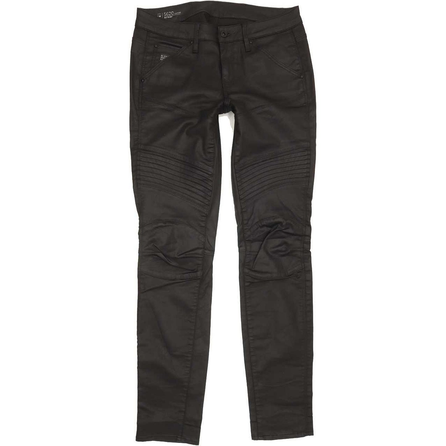 G-Star 5620 Custom Mid Women Charcoal Skinny Slim Stretch Jeans W28 L30