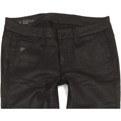 G-Star 5620 Custom Mid Women Charcoal Skinny Slim Stretch Jeans W28 L30