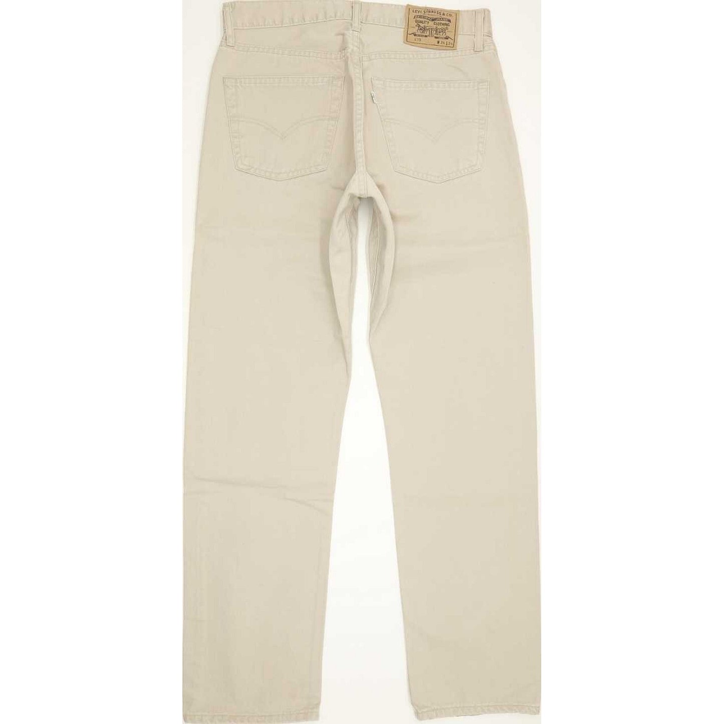 Levi's 615 Men Beige Straight Regular Jeans W33 L31