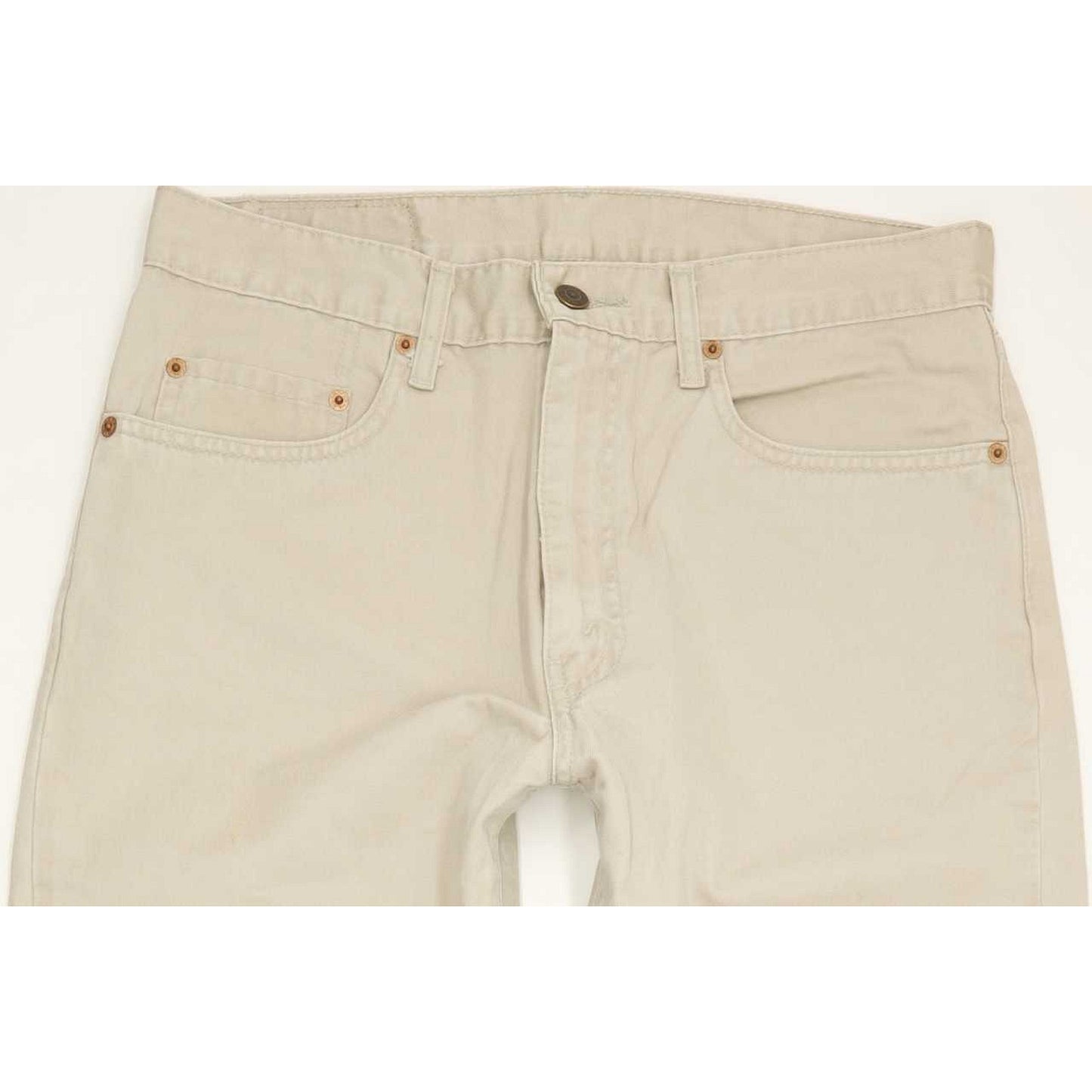 Levi's 615 Men Beige Straight Regular Jeans W33 L31