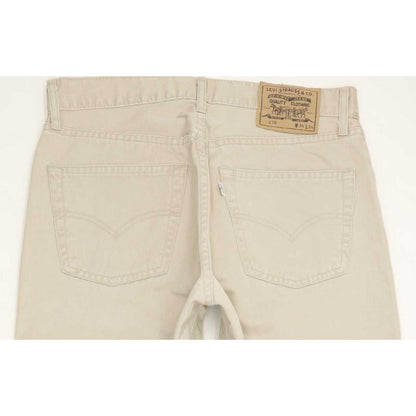 Levi's 615 Men Beige Straight Regular Jeans W33 L31