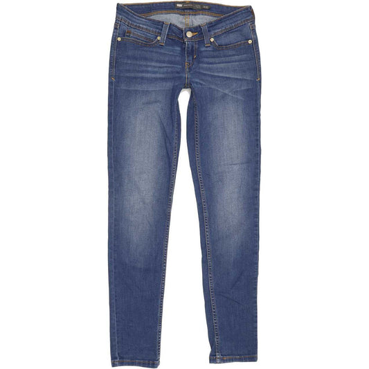 Levi's Demi Curve Women Blue Skinny Slim Stretch Jeans W27 L30