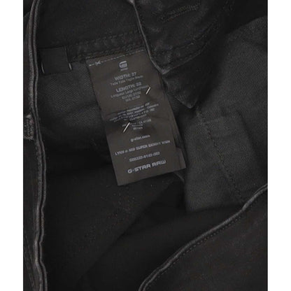G-Star Lynn D-Mid Women Black Skinny Slim Jeans W27 L27