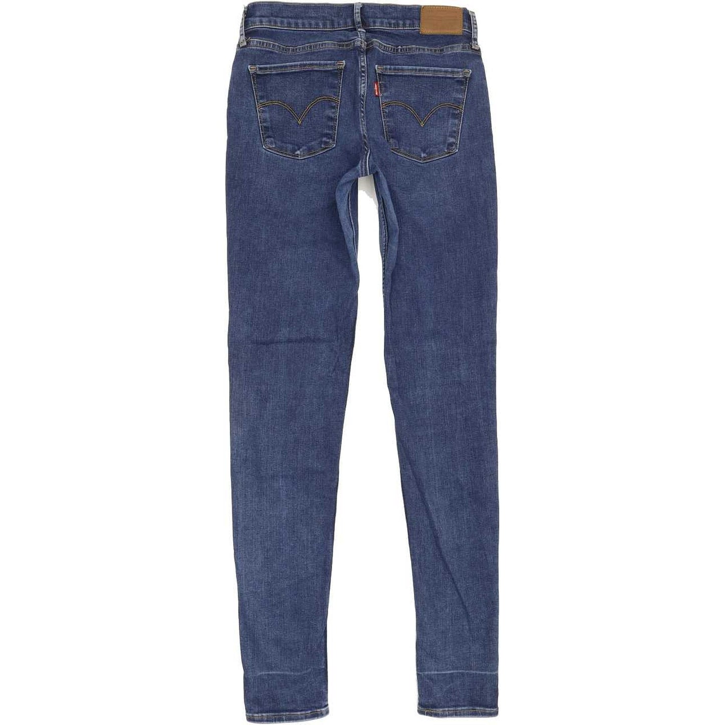 Levi's 710 Super Women Blue Skinny Slim Stretch Jeans W28 L31