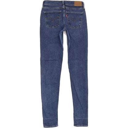 Levi's 710 Super Women Blue Skinny Slim Stretch Jeans W28 L31