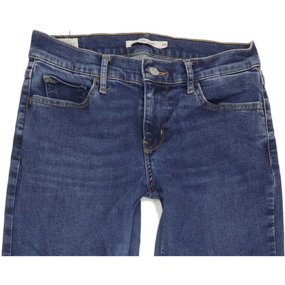 Levi's 710 Super Women Blue Skinny Slim Stretch Jeans W28 L31