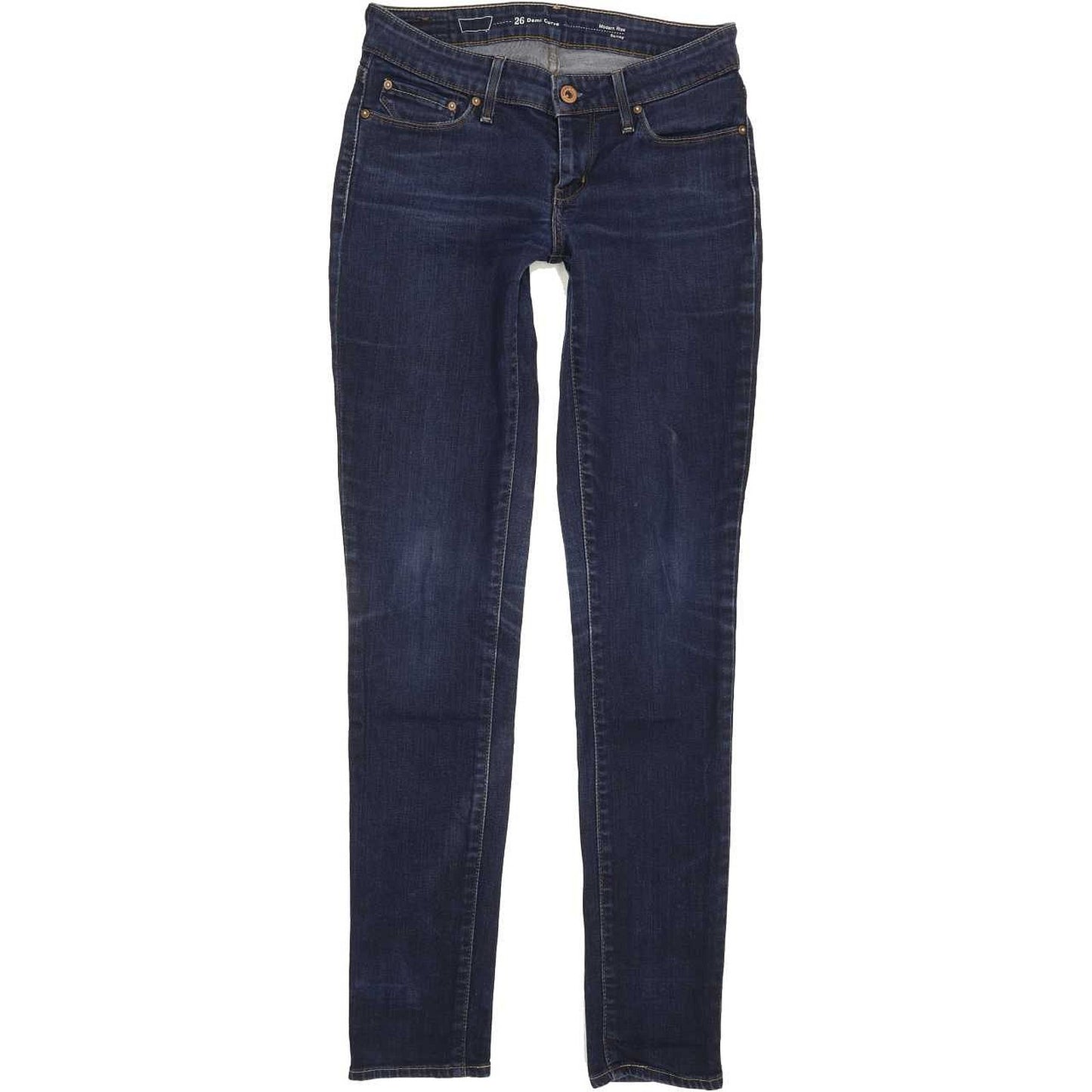 Levi's Demi Curve Women Blue Skinny Slim Stretch Jeans W26 L31