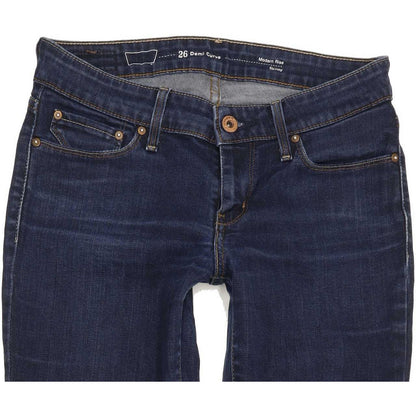 Levi's Demi Curve Women Blue Skinny Slim Stretch Jeans W26 L31