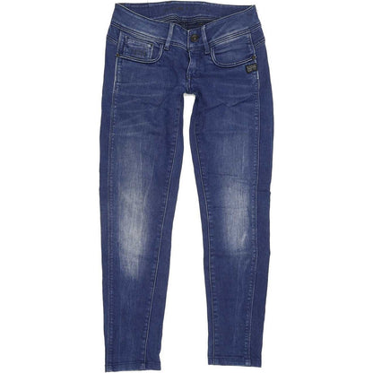 G-Star Women Blue Skinny Slim Jeans W28 L26