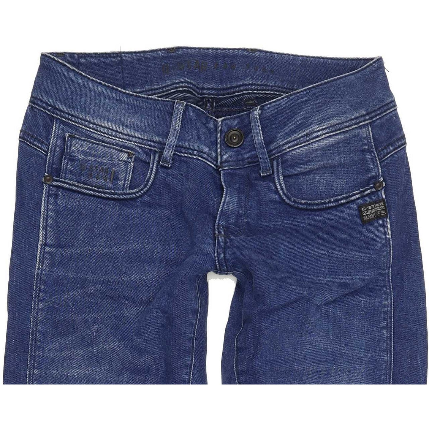 G-Star Women Blue Skinny Slim Jeans W28 L26