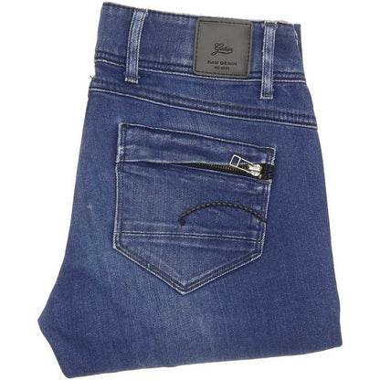 G-Star Women Blue Skinny Slim Jeans W28 L26