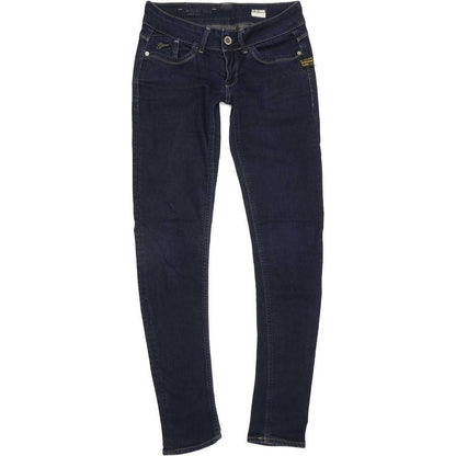 G-Star Lynn Women Blue Skinny Slim Stretch Jeans W29 L32