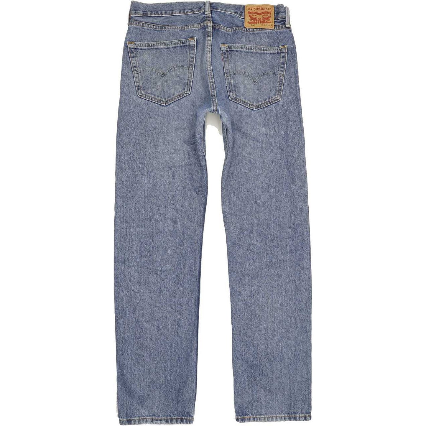 Levi's 505 Men Blue Straight Regular Jeans W33 L33