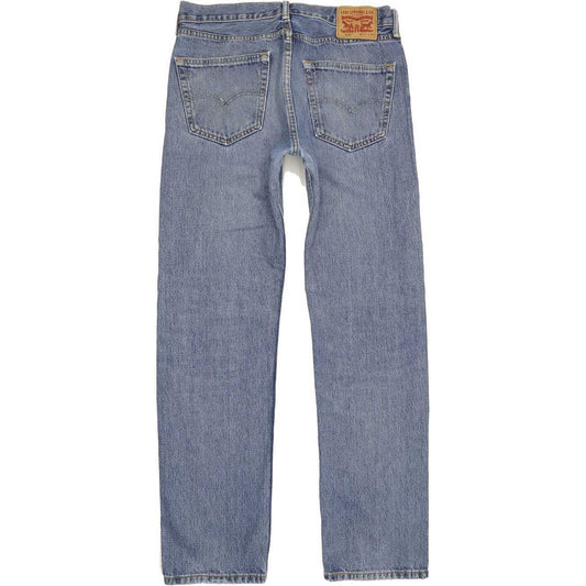 Levi's 505 Men Blue Straight Regular Jeans W33 L33