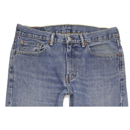 Levi's 505 Men Blue Straight Regular Jeans W33 L33