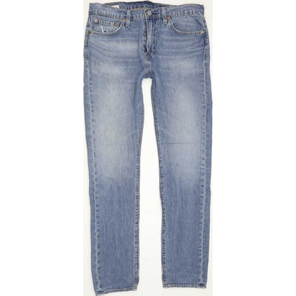 Levi's 510 Men Blue Skinny Slim Stretch Jeans W32 L32