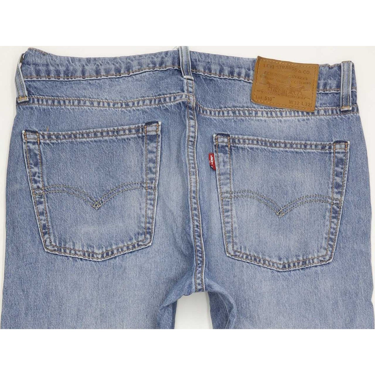 Levi's 510 Men Blue Skinny Slim Stretch Jeans W32 L32