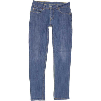 Levi's 511 Men Blue Straight Slim Jeans W30 L30