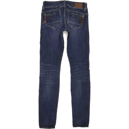 G-Star Midge Cody Mid Women Blue Skinny Slim Stretch Jeans W27 L32