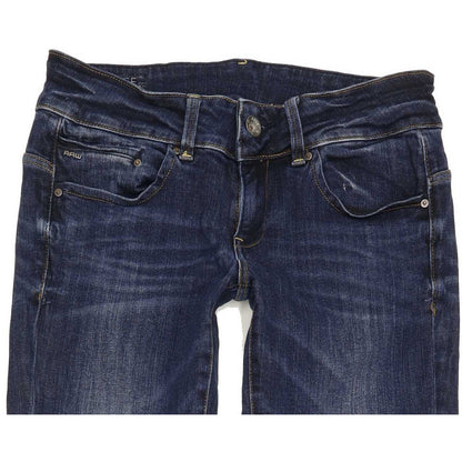 G-Star Midge Cody Mid Women Blue Skinny Slim Stretch Jeans W27 L32