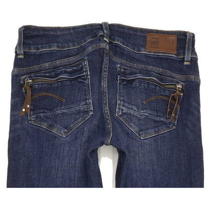 G-Star Midge Cody Mid Women Blue Skinny Slim Stretch Jeans W27 L32