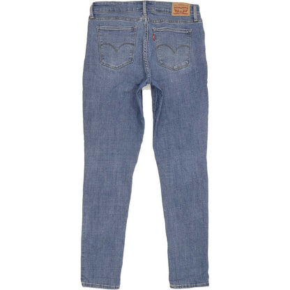 Levi's 711 Women Blue Skinny Slim Stretch Jeans W30 L30