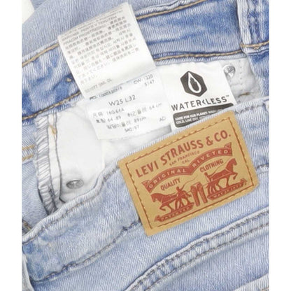 Levi's 711 Women Blue Skinny Slim Stretch Jeans W25 L29