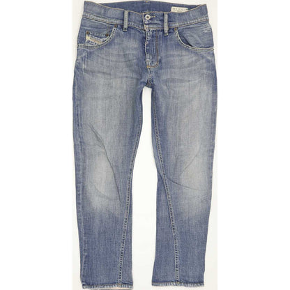 Diesel Cayre 0086N Men Blue Tapered Loose Stretch Jeans W27 L30